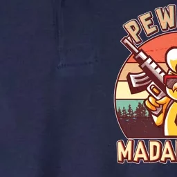 Pew Pew Madafakas Chick Chicken Softstyle Adult Sport Polo