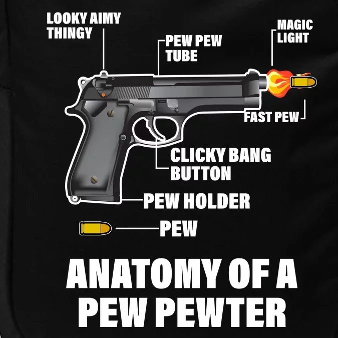 Pew Pewer Anatomy Impact Tech Backpack