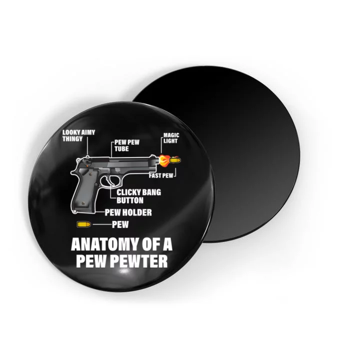 Pew Pewer Anatomy Magnet