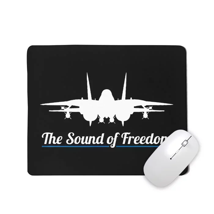 Patriotic F 14 Tomcat Fighter Jet Noise Sound Of Freedom Mousepad