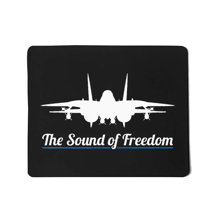 Patriotic F 14 Tomcat Fighter Jet Noise Sound Of Freedom Mousepad