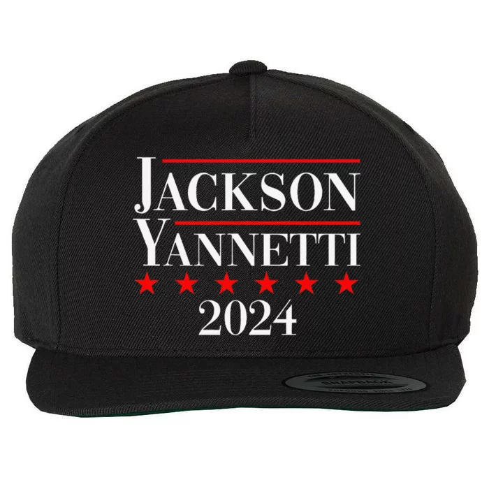 President For 2024 Sarcastic Saying Wool Snapback Cap