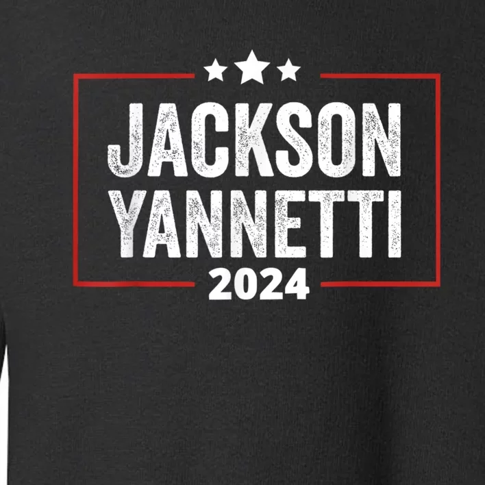 President For 2024 Sarcastic Jackson Toddler Sweatshirt