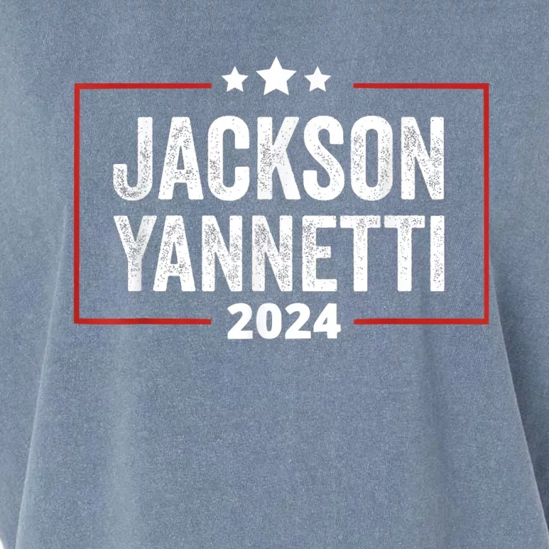 President For 2024 Sarcastic Jackson Garment-Dyed Women's Muscle Tee