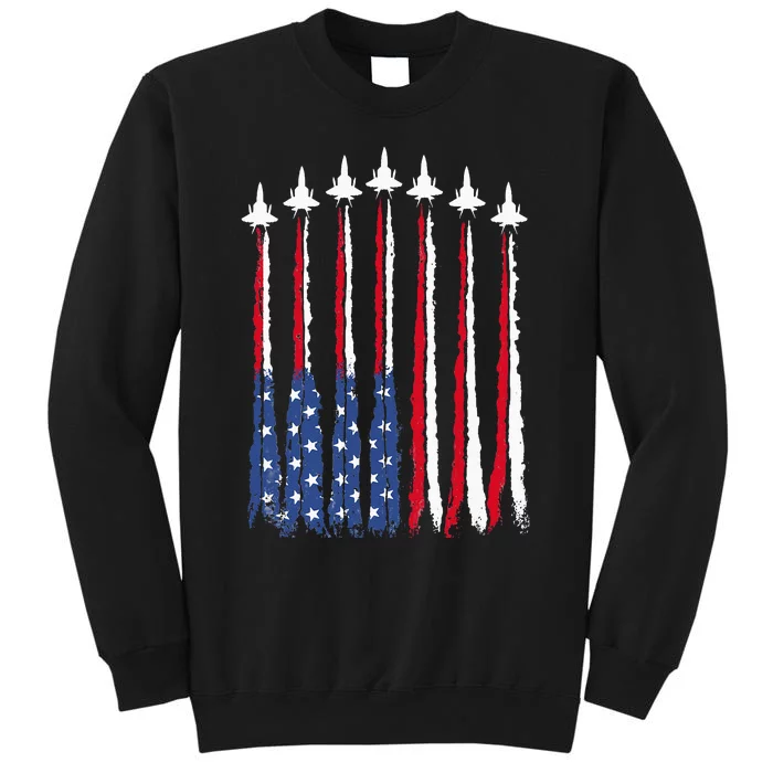 Patriotic For 4th Of July For USA Tall Sweatshirt