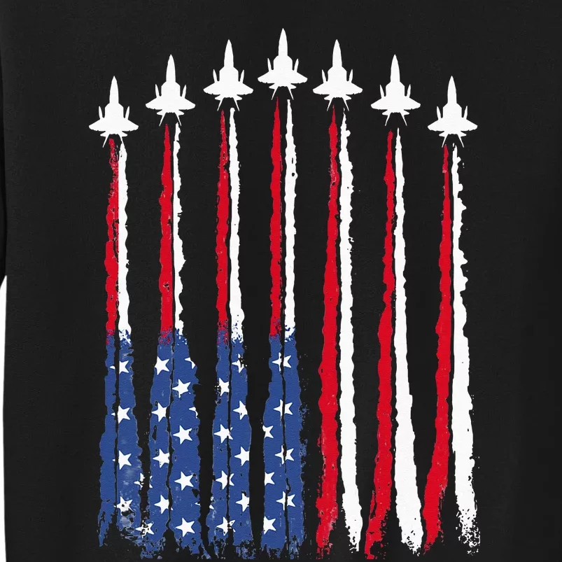 Patriotic For 4th Of July For USA Tall Sweatshirt