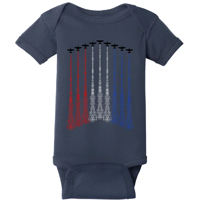 Patriotics For 4th Of Julys For USA Baby Bodysuit