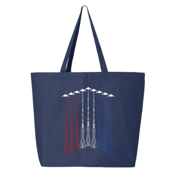 Patriotic For 4th Of July 25L Jumbo Tote