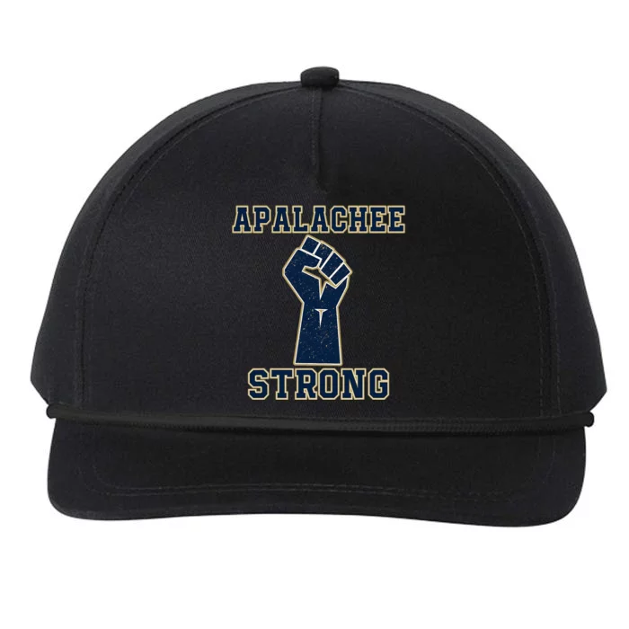 Pray For Apalachee High School Strong Snapback Five-Panel Rope Hat