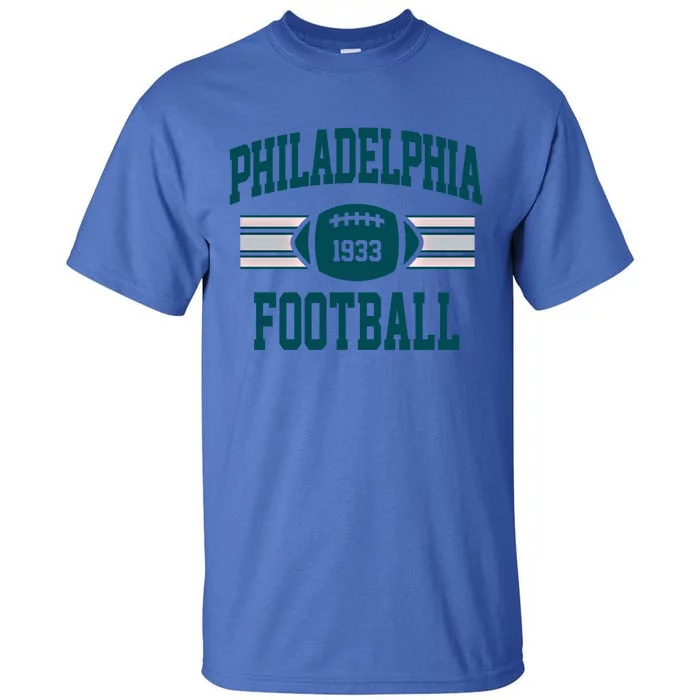 Philadelphia Football Athletic Vintage Sports Team Fan Gift Tall T-Shirt