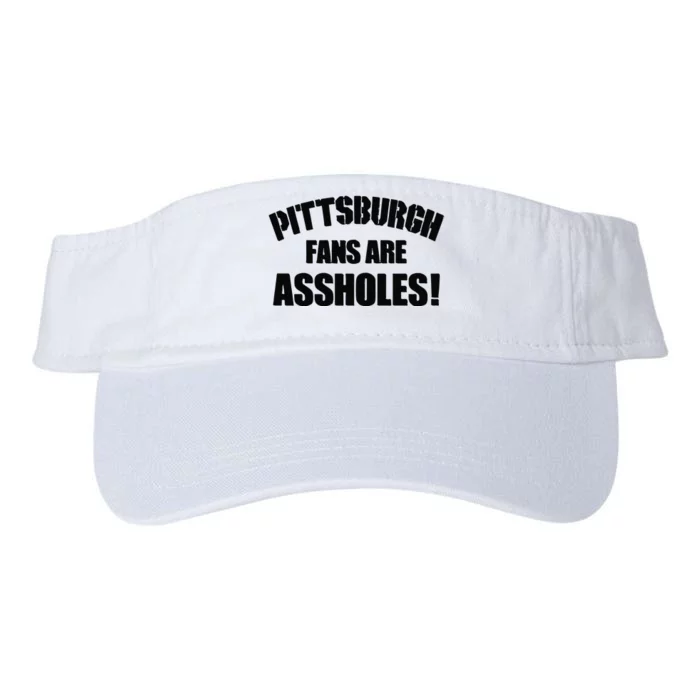 Pittsburgh Fans Are Assholes Valucap Bio-Washed Visor