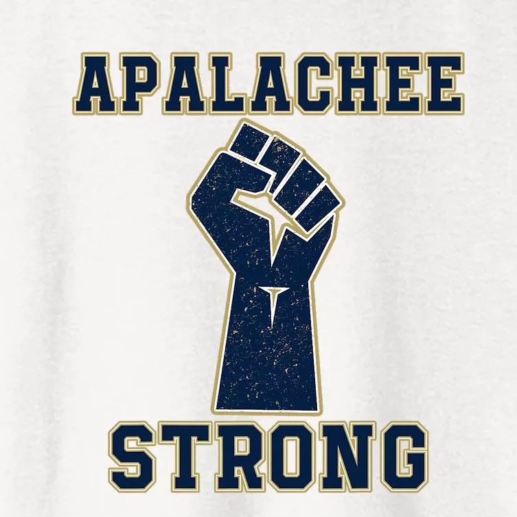 Pray For Apalachee High School Strong Women's Crop Top Tee