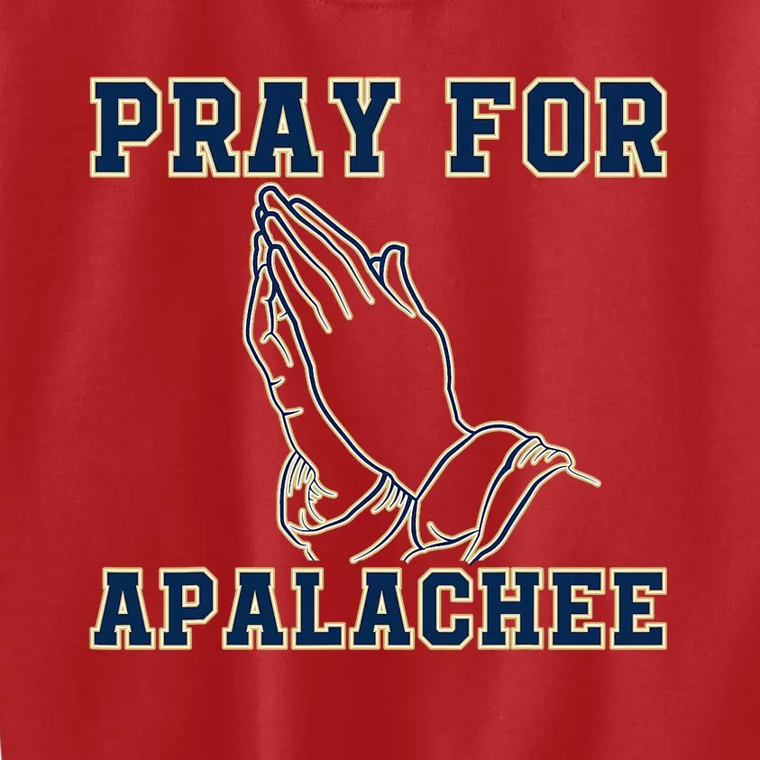 Pray For Apalachee Apalachee High School Strong Kids Sweatshirt