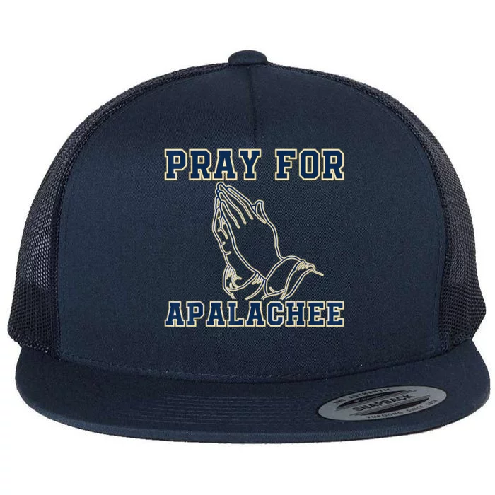 Pray For Apalachee Apalachee High School Strong Flat Bill Trucker Hat