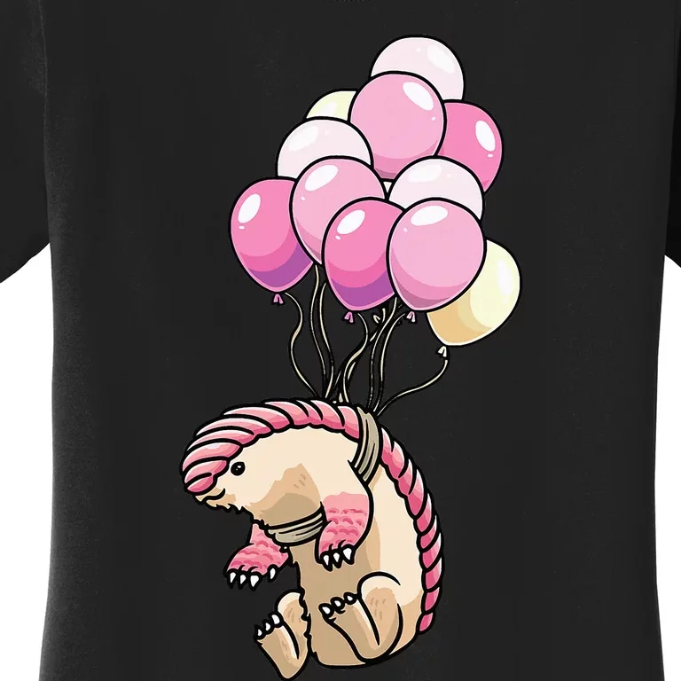 Pink Fairy Armadillo Pichiciego Funny Armadillo Women's T-Shirt