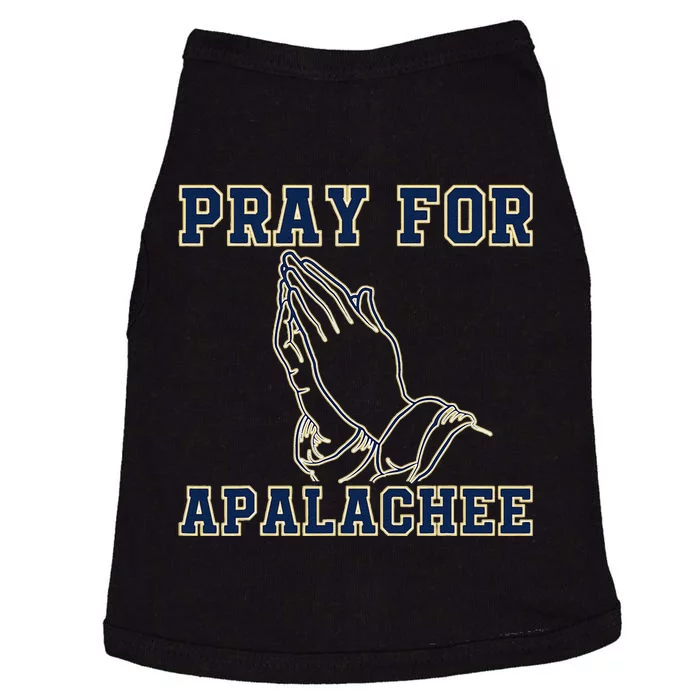 Pray For Apalachee Apalachee High School Strong Gift Doggie Tank