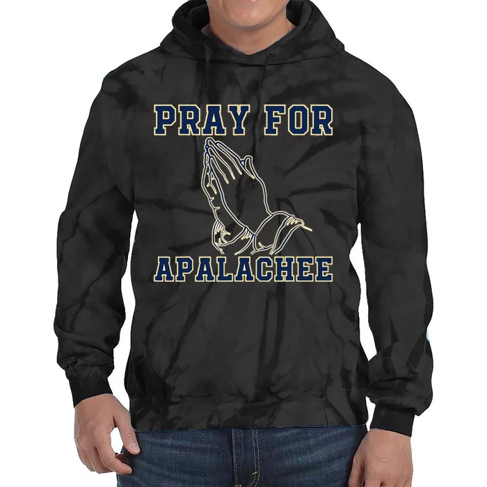 Pray For Apalachee Apalachee High School Strong Gift Tie Dye Hoodie