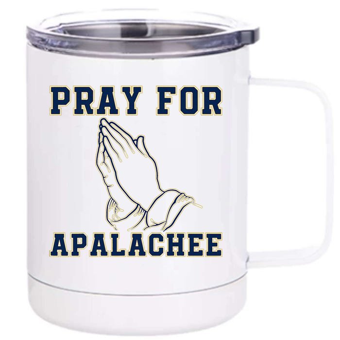 Pray For Apalachee Apalachee High School Strong Front & Back 12oz Stainless Steel Tumbler Cup