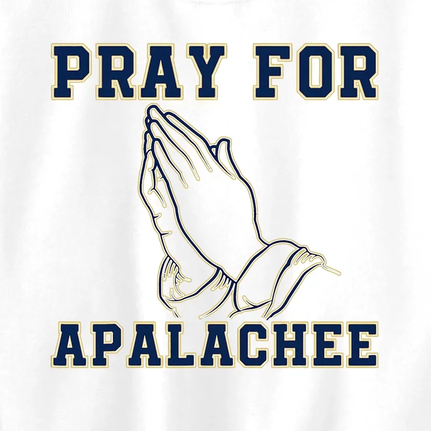 Pray For Apalachee Apalachee High School Strong Kids Sweatshirt