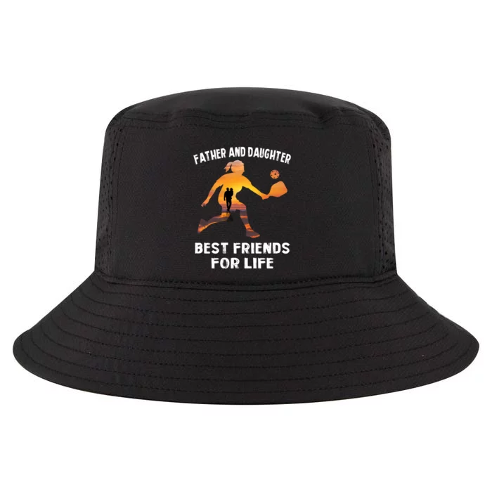 Pickleball Father And Daughter Best Friends Cool Comfort Performance Bucket Hat