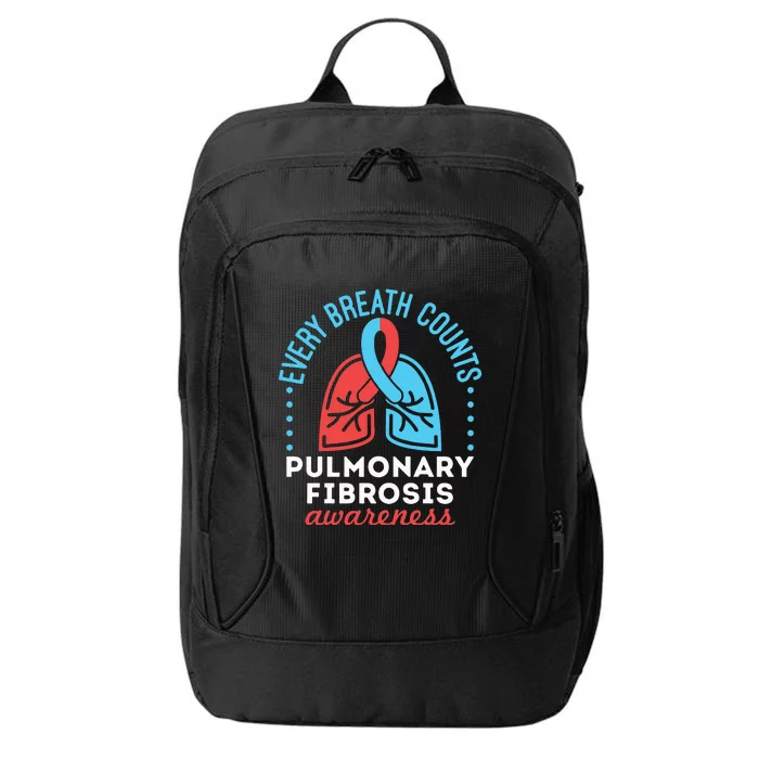 Pulmonary Fibrosis Awareness Every Breath Counts City Backpack