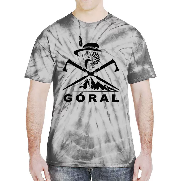 Polish Folk Art Goral Polish Highlander Polski Goral Tie-Dye T-Shirt