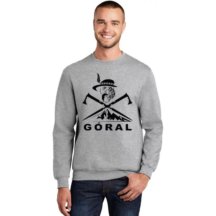 Polish Folk Art Goral Polish Highlander Polski Goral Tall Sweatshirt