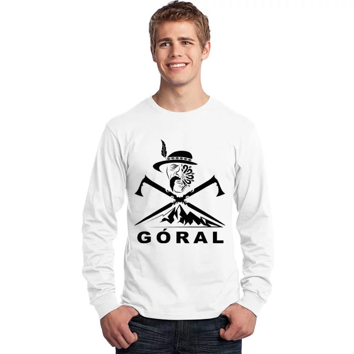 Polish Folk Art Goral Polish Highlander Polski Goral Tall Long Sleeve T-Shirt