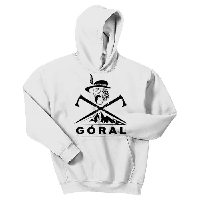 Polish Folk Art Goral Polish Highlander Polski Goral Kids Hoodie