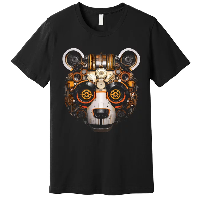 Panda Fantasy Art Animal Art Panda Premium T-Shirt