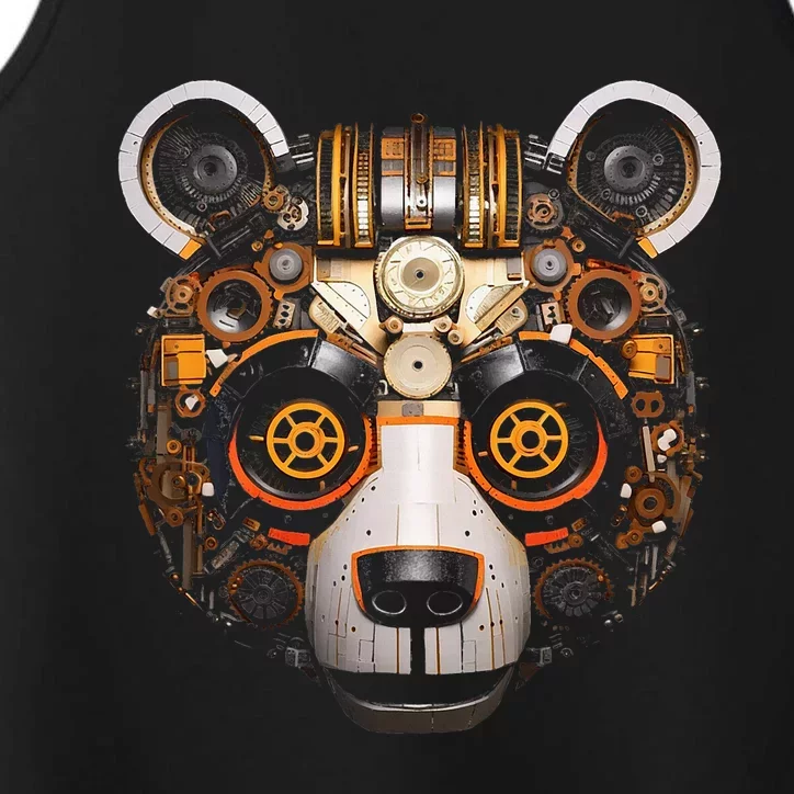 Panda Fantasy Art Animal Art Panda Performance Tank