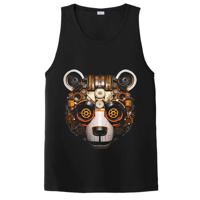 Panda Fantasy Art Animal Art Panda Performance Tank