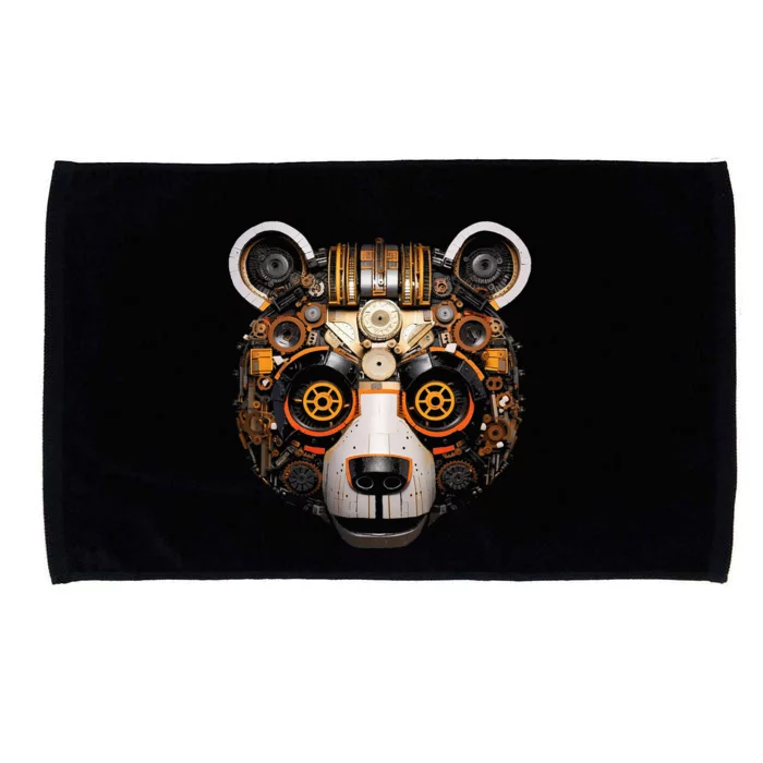 Panda Fantasy Art Animal Art Panda Microfiber Hand Towel