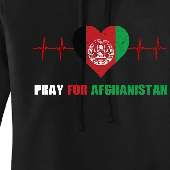 Pray For Afghanistan Women's Pullover Hoodie