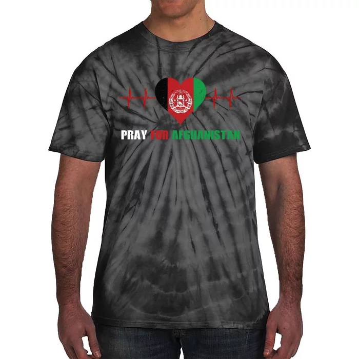 Pray For Afghanistan Tie-Dye T-Shirt