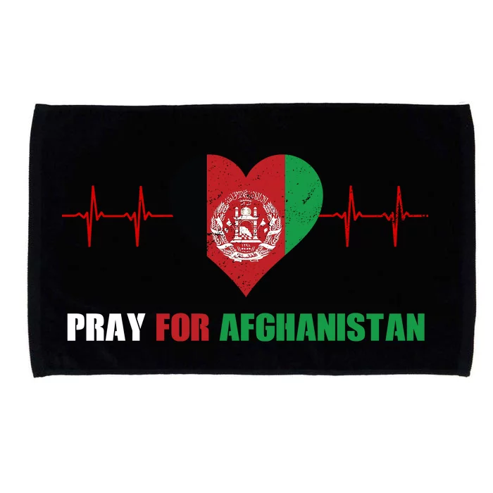 Pray For Afghanistan Microfiber Hand Towel