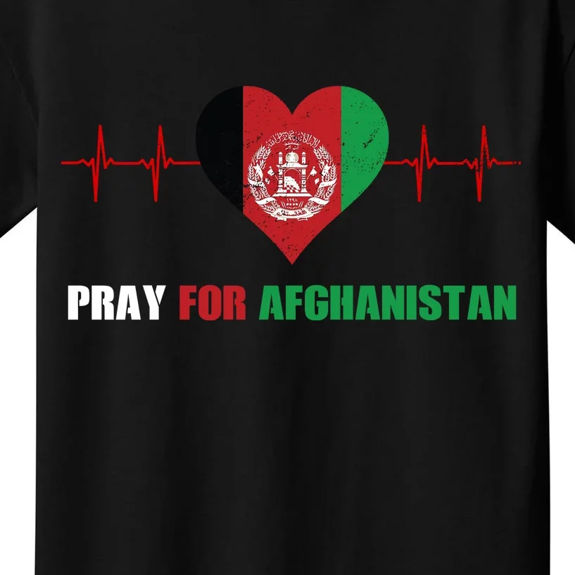 Pray For Afghanistan Kids T-Shirt