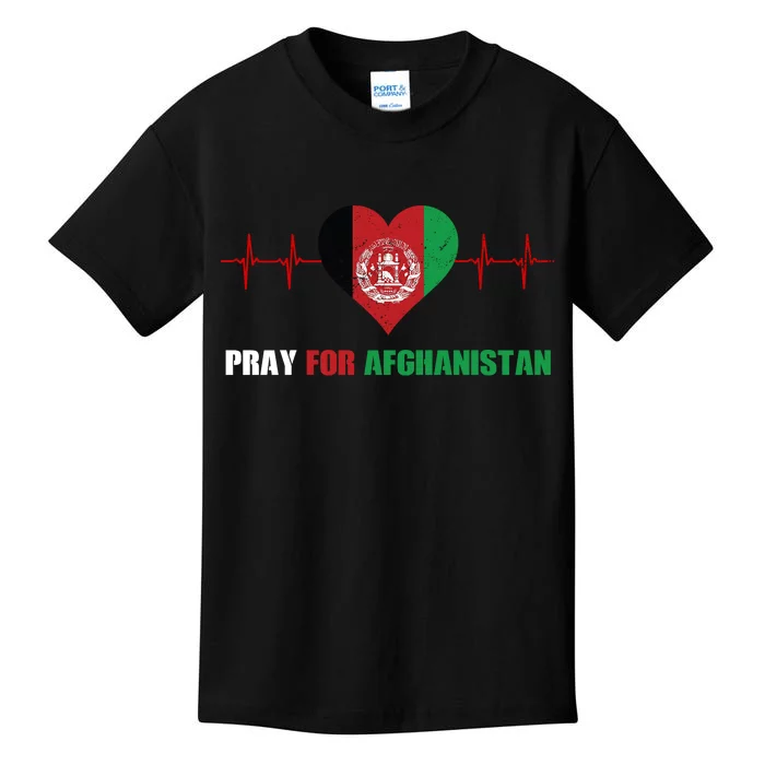 Pray For Afghanistan Kids T-Shirt