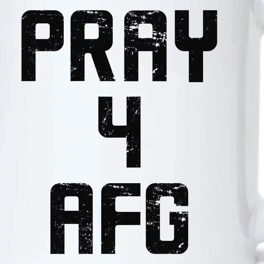 Pray For AFG Afghanistan Black Color Changing Mug