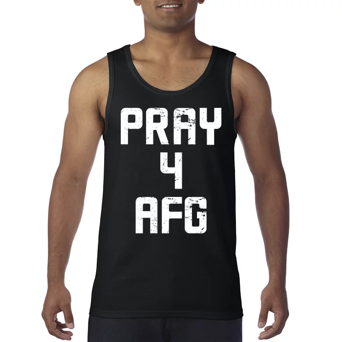 Pray For AFG Afghanistan Tank Top