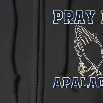 Pray For Apalachee Apalachee High School Strong Full Zip Hoodie