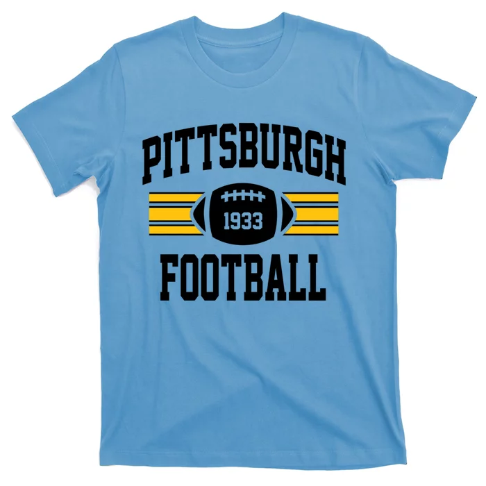 Pittsburgh Football Athletic Vintage Sports Team Fan Gift T-Shirt