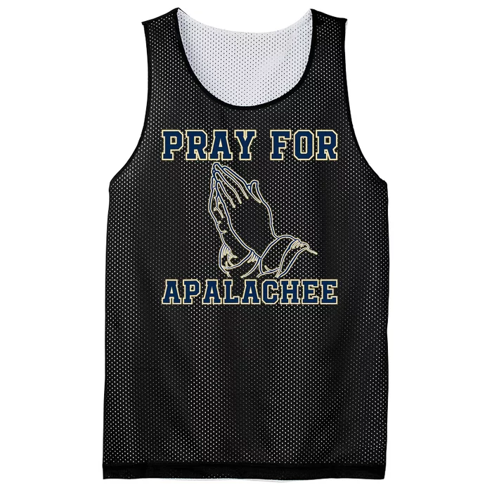 Pray For Apalachee Apalachee High School Strong Mesh Reversible Basketball Jersey Tank