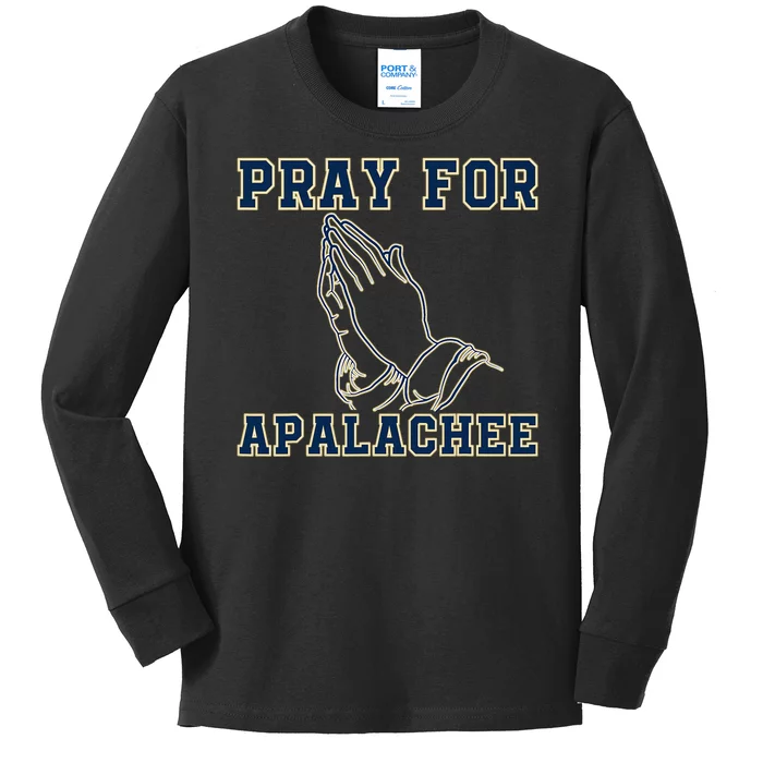 Pray For Apalachee Apalachee High School Strong Kids Long Sleeve Shirt