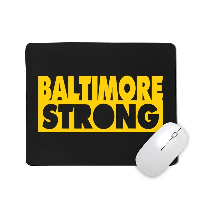 Pray For Baltimore Bridge Baltimore Strong Mousepad