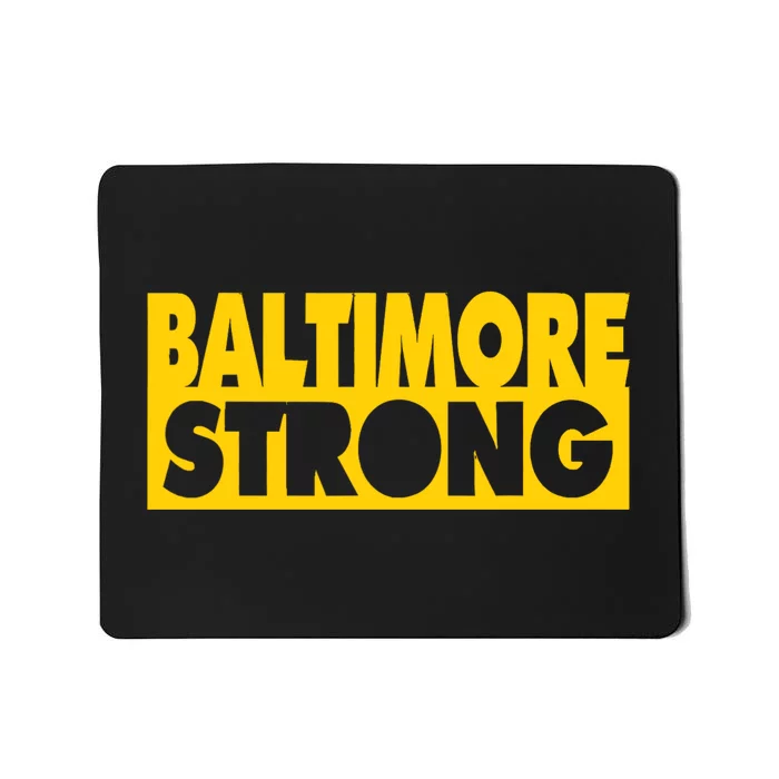 Pray For Baltimore Bridge Baltimore Strong Mousepad