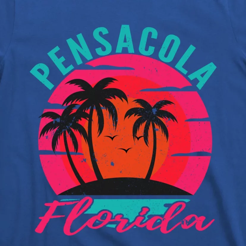 Pensacola Florida Beach Vacation Sunset Gift T-Shirt