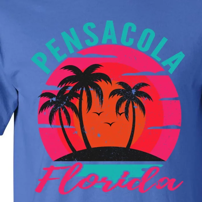 Pensacola Florida Beach Vacation Sunset Gift Tall T-Shirt