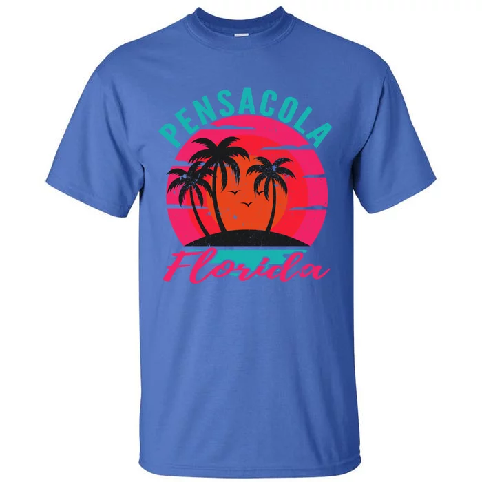 Pensacola Florida Beach Vacation Sunset Gift Tall T-Shirt