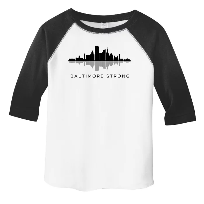 Pray For Baltimore Francis Scott Key Baltimore Toddler Fine Jersey T-Shirt